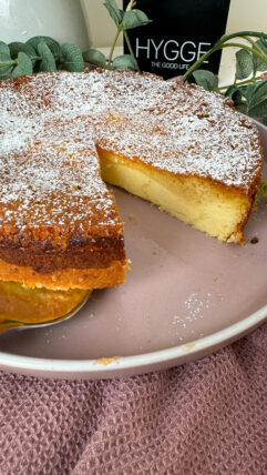 Dreh dich um Kuchen Einfaches Rezept für den besten Käsekuchen