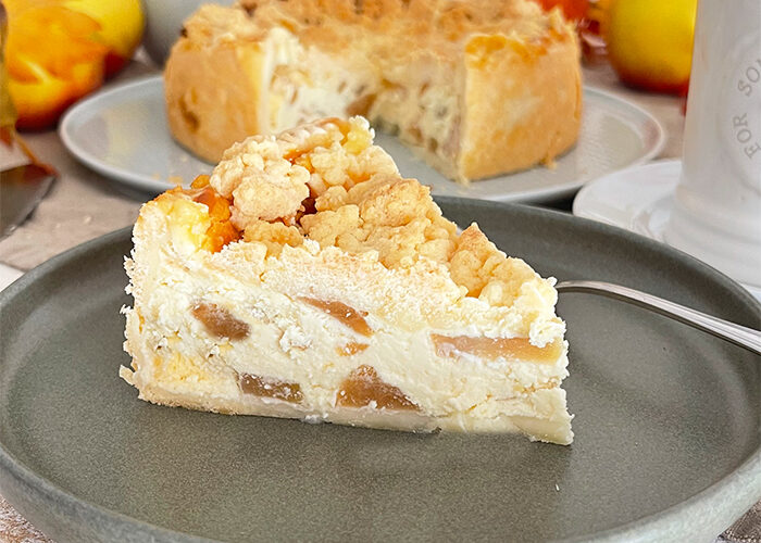 Apfel-Käsekuchen mit Streusel Archives - Backen mit Sonntags ist Kaffeezeit