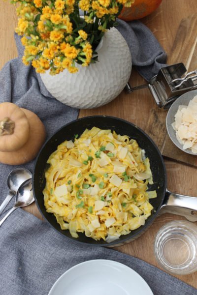 Butternut-Kürbis-Tagliatelle Rezept | Köstlich und leicht gemacht