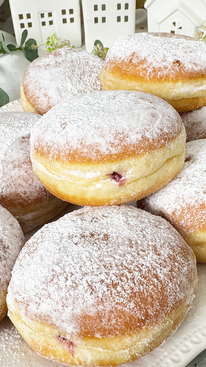 Krapfen oder Berliner Rezept einfach und schnell gemacht 