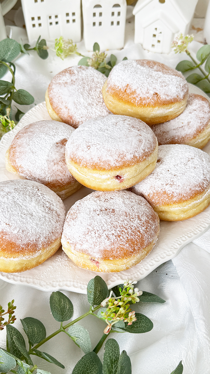 Krapfen oder Berliner Rezept einfach und schnell gemacht 