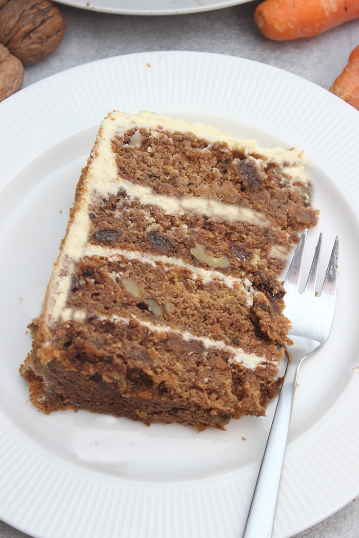 Starbucks Carrot Cake Style – Karottenkuchen mit Vanille Frosting