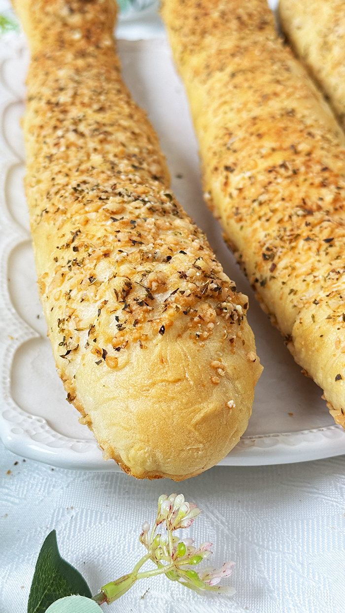 Subway Brot mit Parmesan-Oregano Rezept, Subway Baguette mit Parmesan-Oregano