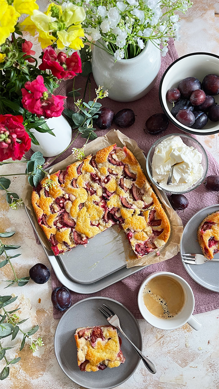 Schneller Pflaumenkuchen Rezept